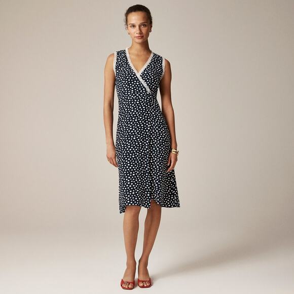 Rouje X J.Crew Rencard wrap dress - Size 10 - Picture 1 of 2